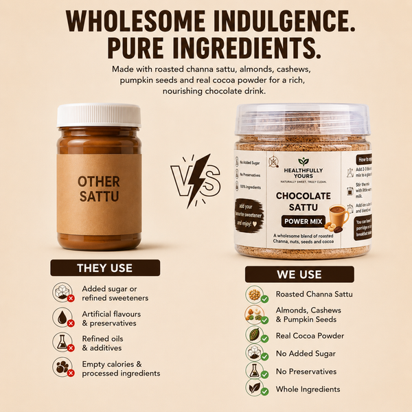 Chocolate Sattu Power Mix