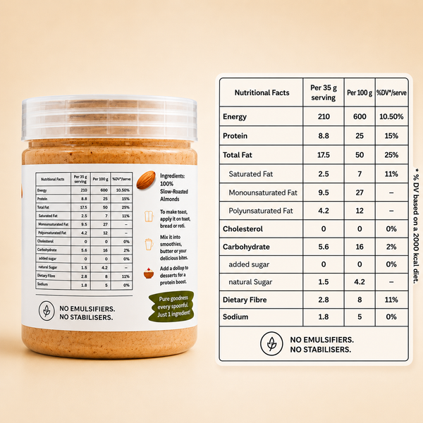 100% Almond Butter (300g)