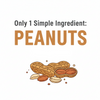 Only 1 Simple Ingredient: PEANUTS