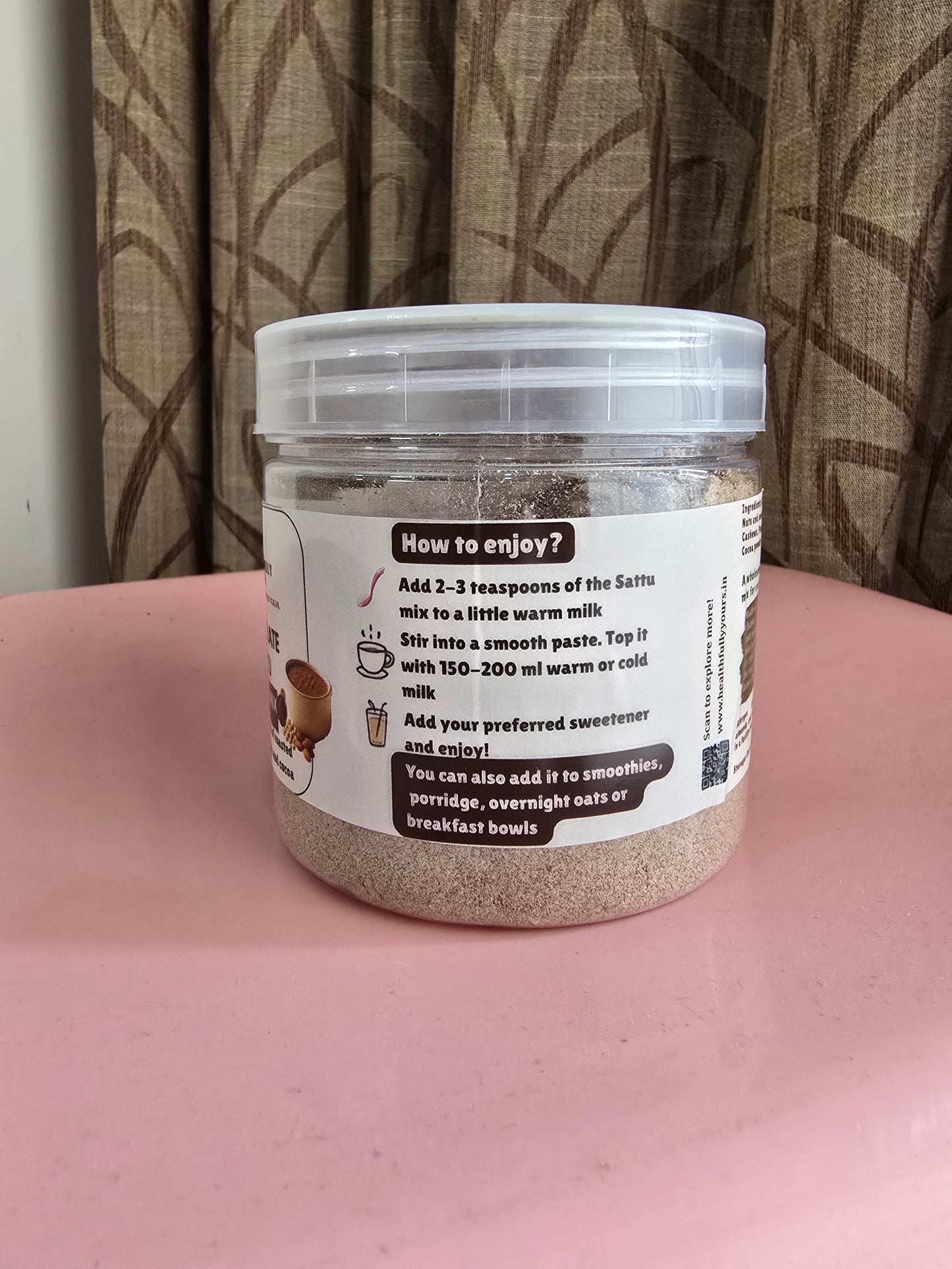 Healthfully Yours Chocolate Sattu Power Mix