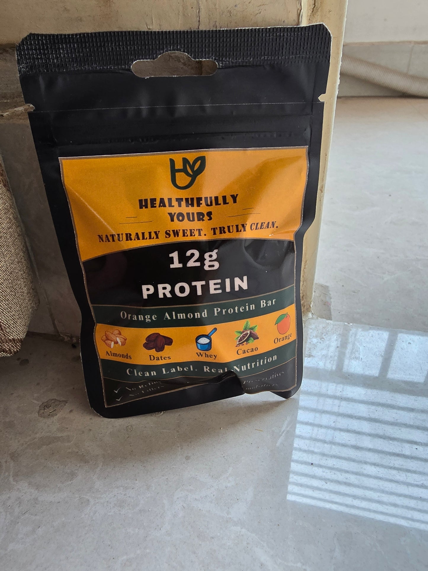 Orange Almond Protein Bar
