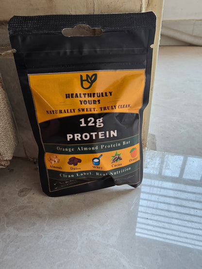 Orange Almond Protein Bar