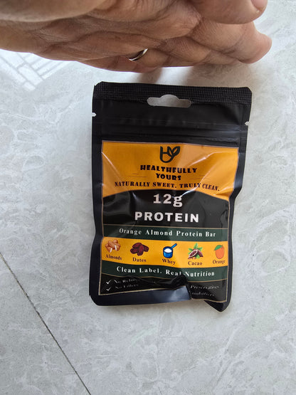 Orange Almond Protein Bar